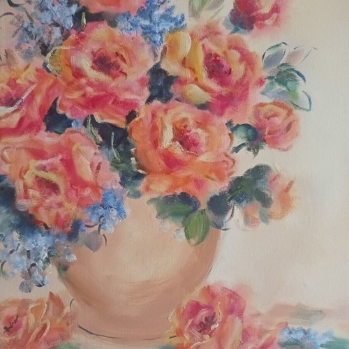 M. Kotti oil painting in frame 61.5x51.5 cm