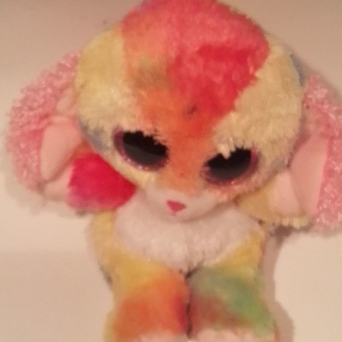 Animotsu Rainbow Plush Puppy used