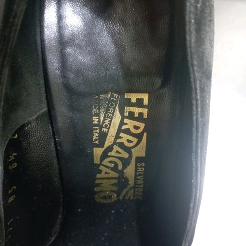 Ferragamo pumps used, size 37, black