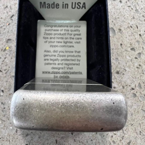 Zippo Armor Antique silver plate new model 2019