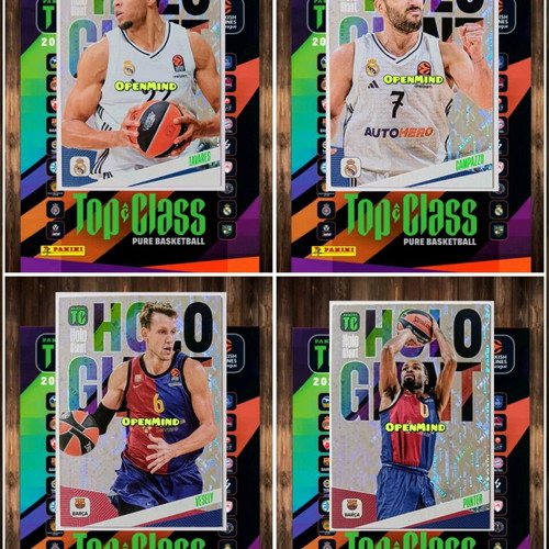 Κάρτες Holo Giant Top Class Euroleague 2024-25 καινούργιες