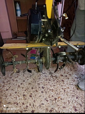 Tiller for digging used with damage