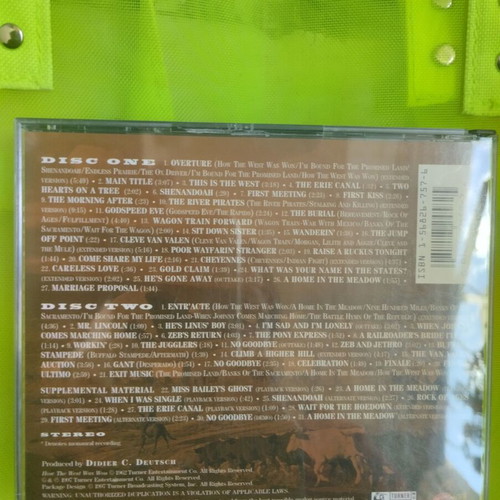 How The West Has Won CD soundtrack Alfred Newman used
