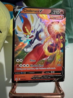 Cinderace V Pokemon tcg σαν καινούργιο