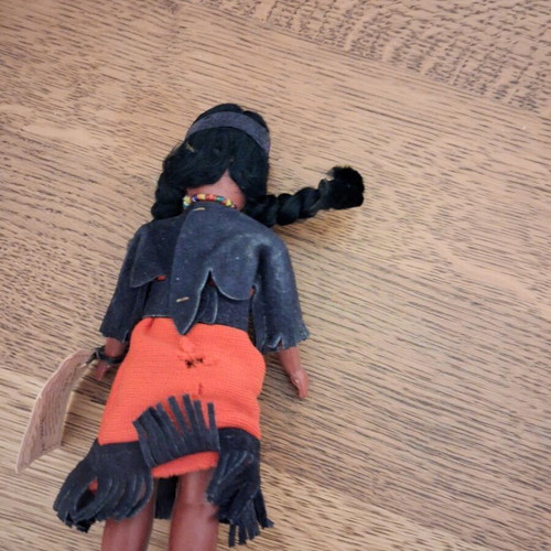 Small American doll 18cm new