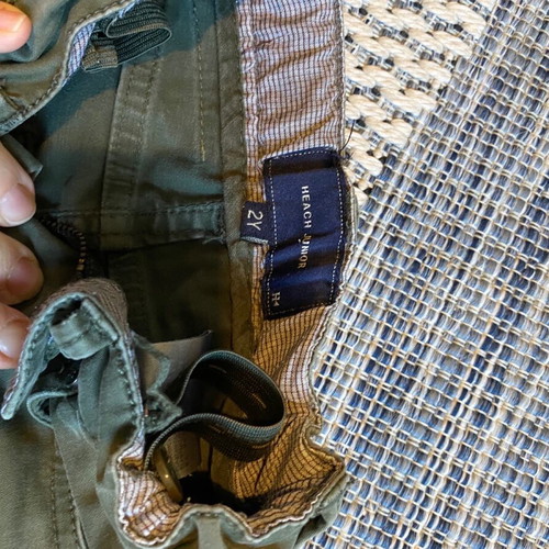 Silvian Heach kids pants like new, size 92 cm, olive