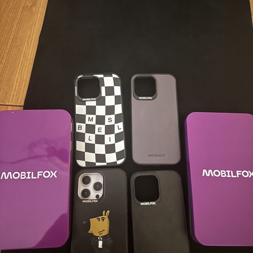 Mobilfox cases for iPhone 14 Pro Max, pack of 4, like new