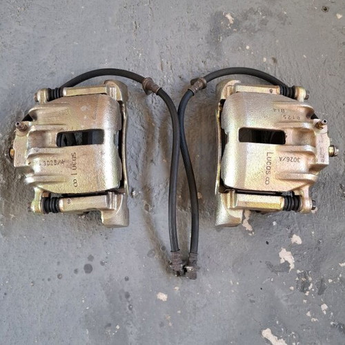 Honda Civic EP2 front calipers and brake pads like new, 262mm disc