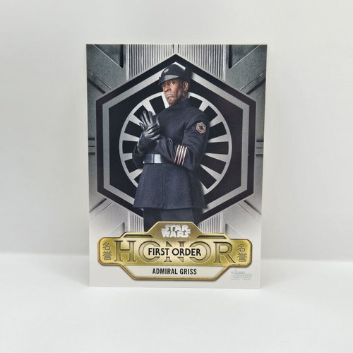 Topps Starwars Admiral Griss First Order sticker new