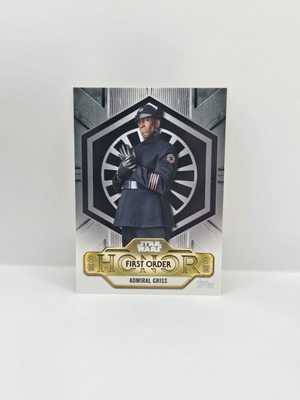 Topps Starwars Admiral Griss First Order sticker new