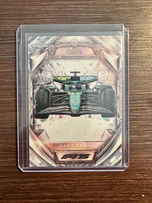 Topps Chrome F1 Lance Stroll Diamond 75th Anniversary Insert κάρτα καινούργια