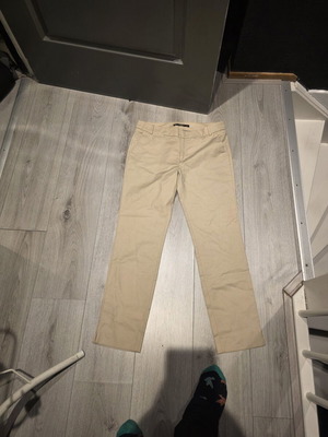 Zara Basic women's beige chino pants size M 38