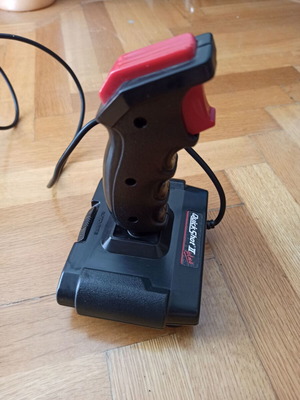 Quickshott II Plus Joystick used, 9 pin for retro home micro
