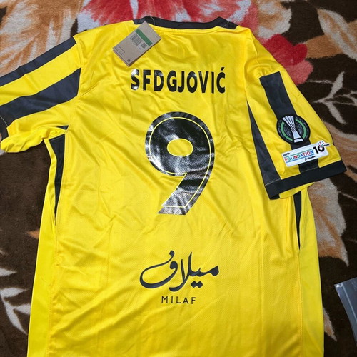Al Ittihad 2025/2026 jersey new with Nike bag and tags