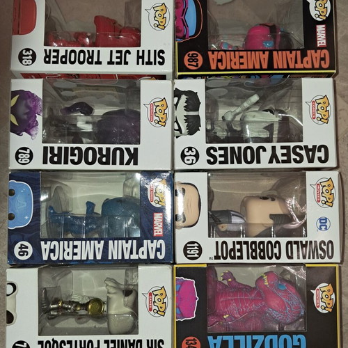 Funko Pop! variety with rare pieces