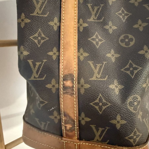 Louis Vuitton Noe vintage large shoulder bag used, brown