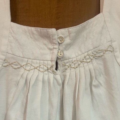 White cotton Attrattivo dress like new baby doll style
