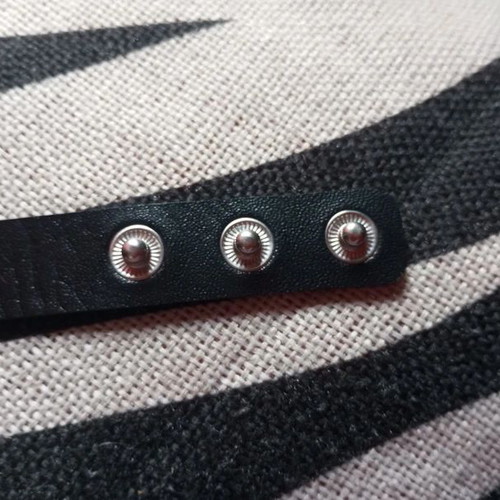 Choker heart new, black