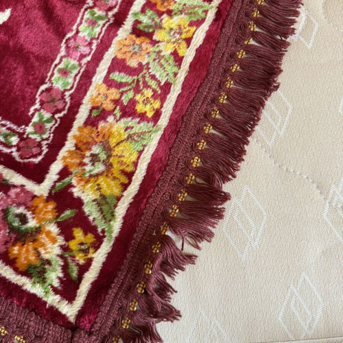 Velvet bedcover like new 2.30x1.50