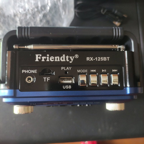 Friendty RX-125BT multifunction radio new
