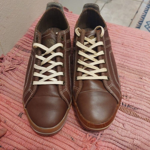 Ted Baker brown unisex lace-up shoes, size 40, sneakers