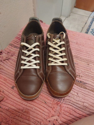 Ted Baker brown unisex lace-up shoes, size 40, sneakers