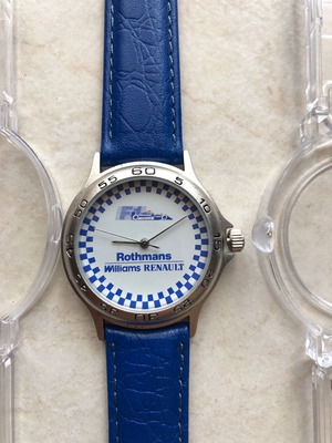 Ρολόι Rothmans F1 Williams Renault καινούργιο με δερμάτινο λουράκι