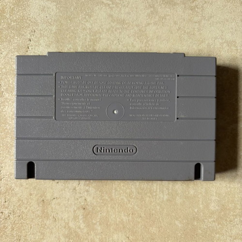 Jungle Strike Super Nintendo SNES game, American