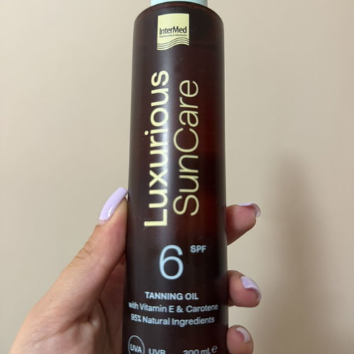 Luxurious Suncare Tanning Oil SPF 6 200ml new, InterMed