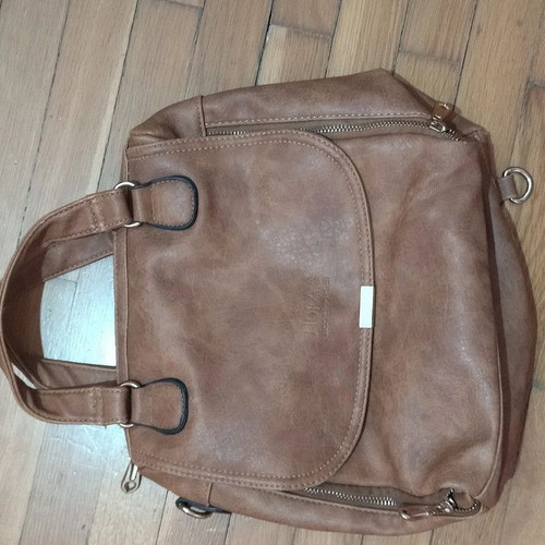 Noras Accessories women's handbag used, brown, handheld
