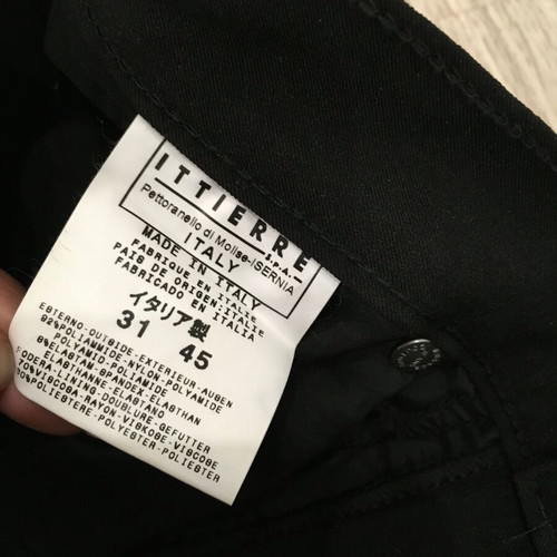 Versace Jeans Couture straight trouser Sz31 like new, black