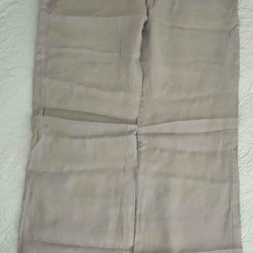 Bershka Linen Pants Size 36 Like New, Green