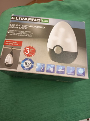 LIVARNO LUX LED φωτάκι νυκτός με μπαταρίες και αισθητήρα κίνησης
