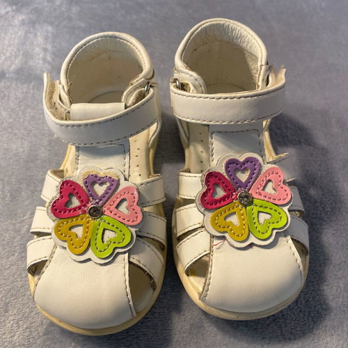 Crocodilino children's anatomical leather sandals No 21