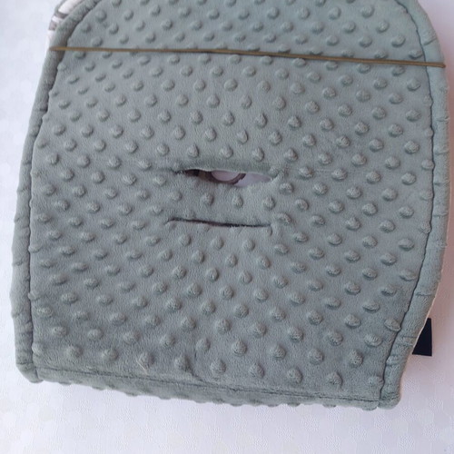 La Millou Farm stroller cover with organic cotton jersey