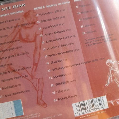 Classical Ballet Lesson CD new