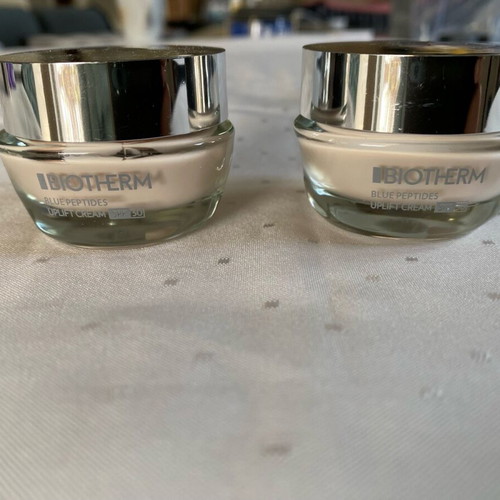 Biotherm Blue Peptides Uplift Cream SPF 30 new 2 x 15ml