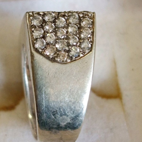 Women's silver 925 ring used with zircon stones