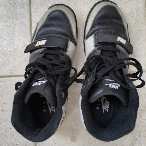 Nike Air Trainer 1 Smoke Grey Black sneakers used size 46