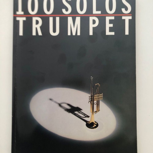 Music books with trumpet sheet music like new