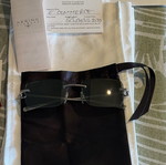 Gucci sunglasses with light blue lenses like new