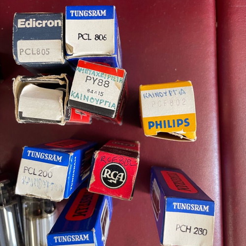 Radio tubes new, pack of 30 pieces