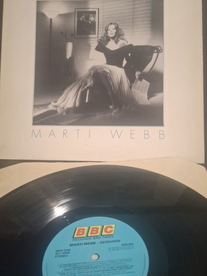 Marti Webb Gershwin vinyl record used, very good condition