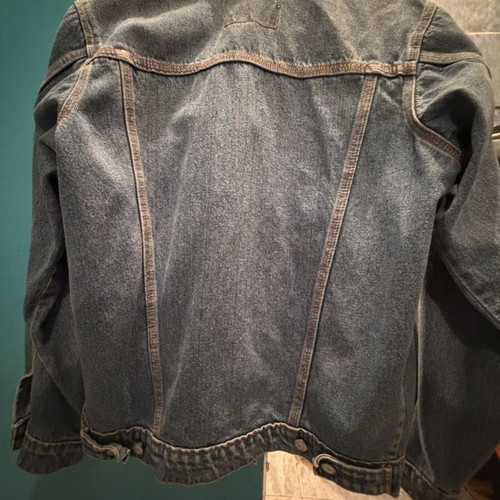 Vintage denim jacket 90s size Medium, new, blue