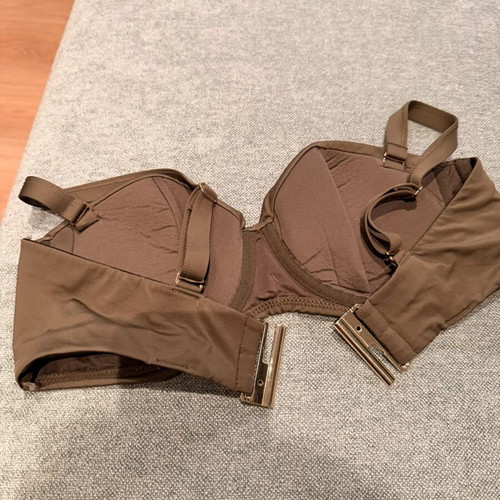 SugarFree swimsuit new, medium bottom and large cup top