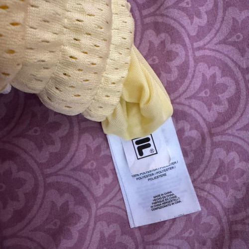 Fila Italia tracksuit yellow size Small like new