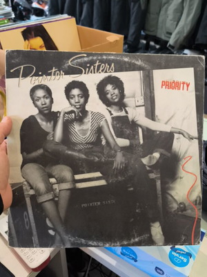 Pointer Sisters Priority vinyl record used