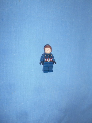 Lego figure Marvel Captain America used, set 76057