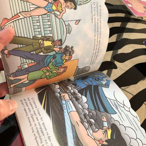 Wonder Woman true story children's comic book used