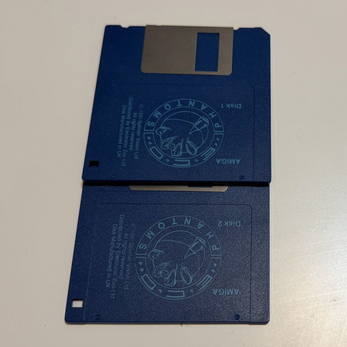 Amiga game Eco Phantoms 2 authentic, like new, 2 floppy disks